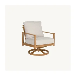 Preston Cushioned Lounge Swivel Rocker
