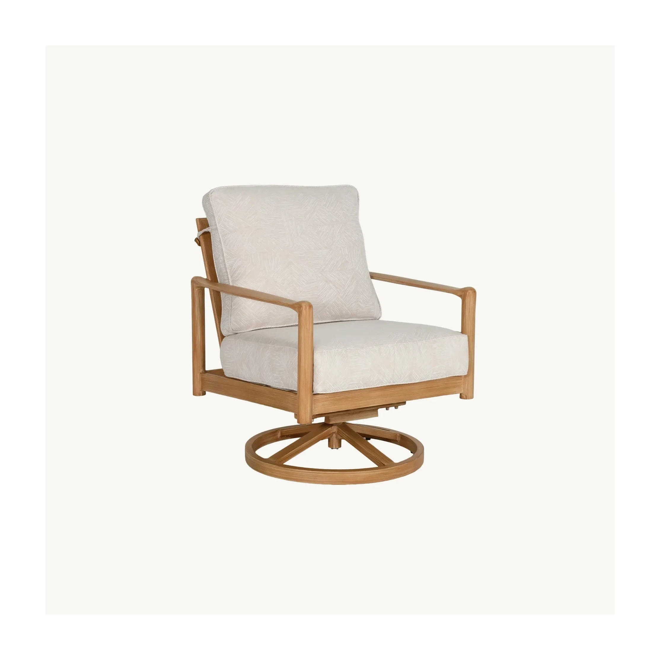 Preston Cushioned Lounge Swivel Rocker